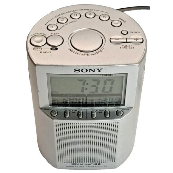 Sony Dream Machine FM/AM Clock Radio ICF-C793 Tested - Picture 4 of 8